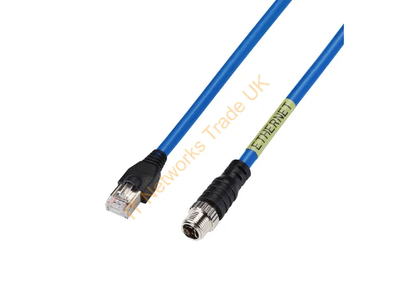 SPP-C08050E - Hanwha M12 Ethernet Cable(5M)