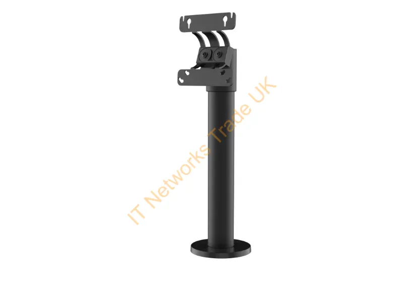 SPV1302-02 - Ergonomic Solutions Spacepole Pos Spv1302-02 Pos System Accessory Pos Mount Black Metal 26.5 Lbs (12 Kg) 2.95 X 2.95" (75 X 75 Mm) 3.94 X 3.94" (100 X 100 Mm)