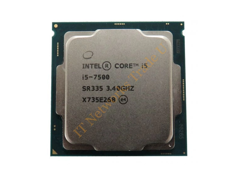 SR335 Intel Core i5-7500 4-Core 3.40GHz 8GT/s DMI3 6MB L3 Cache Socket FCLGA1151 Retail Processor