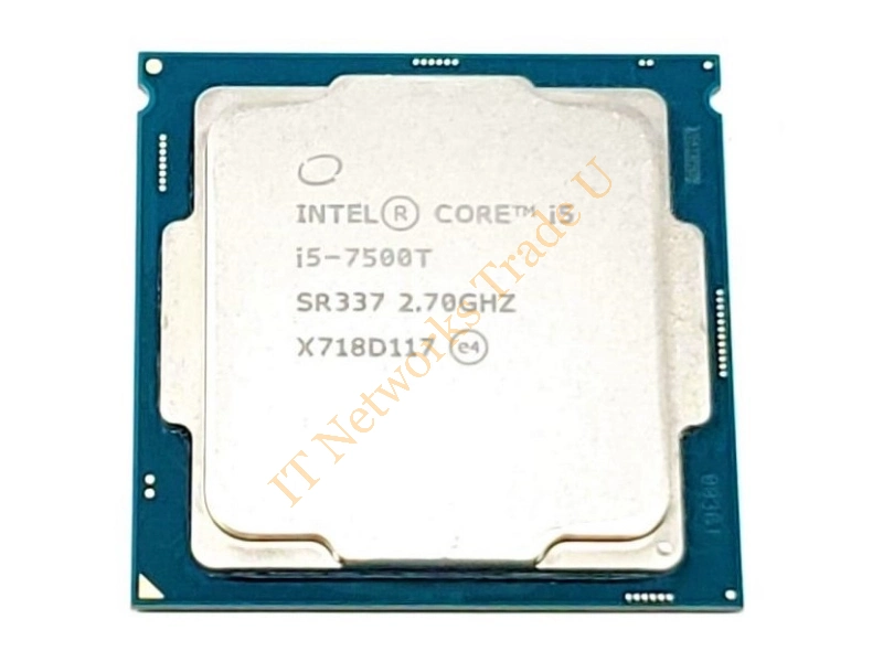 SR337 Intel Core i5-7500T 4-Core 2.70GHz 8GT/s DMI3 6MB L3 Cache Socket FCLGA1151 Retail Processor