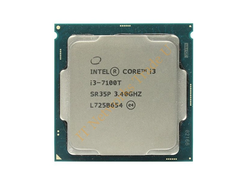 SR35P Intel Core i3-7100T 2-Core 3.40GHz 8GT/s DMI3 3MB L3 Cache Socket LGA1151 Retail Processor