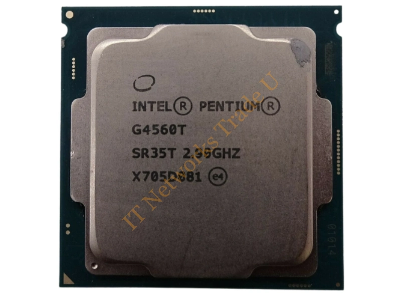 SR35T Intel Pentium G4560T 2-Core 2.90GHz 8GT/s DMI3 3MB Cache Socket FCLGA1151 Retail Processor