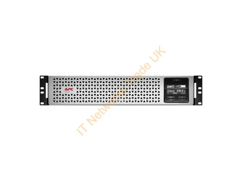 SRT1000UXI-LI - APC Smart-UPS On-Line, 1000VA, Rackmount 2U, 230V, 8x C13 IEC outlets, SmartSlot, Extended runtime, W/ rail kit, W/O Lithium-ion external battery