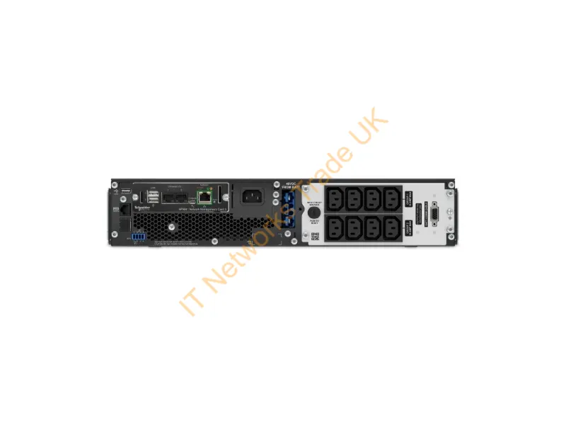SRT1000UXI-NCLI - APC Smart-UPS On-Line, 1000VA, Rackmount 2U, 230V, 8x C13 IEC outlets, Network Card, W/ rail kit, W/O Lithium-ion external battery