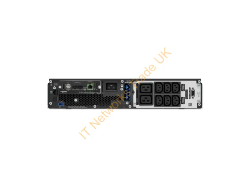 SRT2200UXI-NCLI - APC Smart-UPS On-Line, 2200VA, Rackmount 2U, 230V, 6x C13+2x C19 IEC outlets, Network Card, W/ rail kit, W/O Lithium-ion external battery