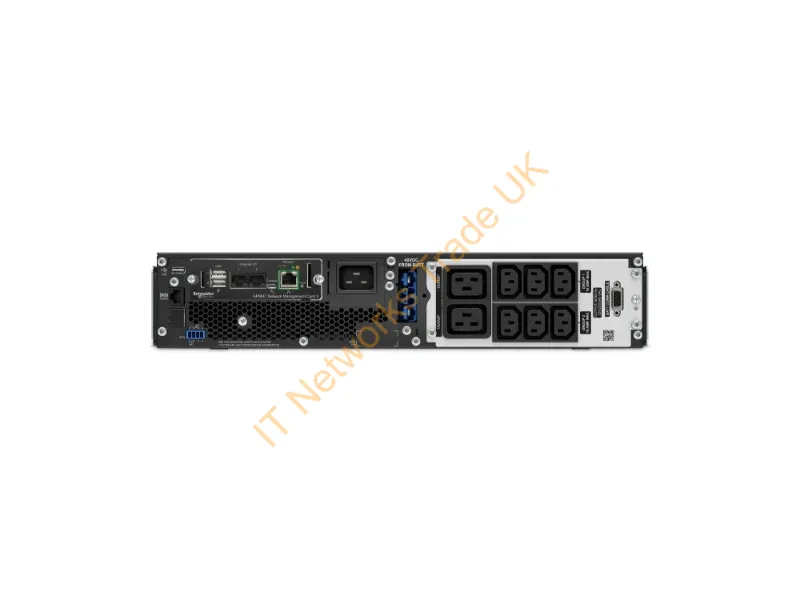 SRT3000UXI-NCLI - APC Smart-UPS On-Line, 3kVA, Rackmount 2U, 230V, 6x C13+2x C19 IEC outlets, Network Card, W/ rail kit, W/O Lithium-ion external battery