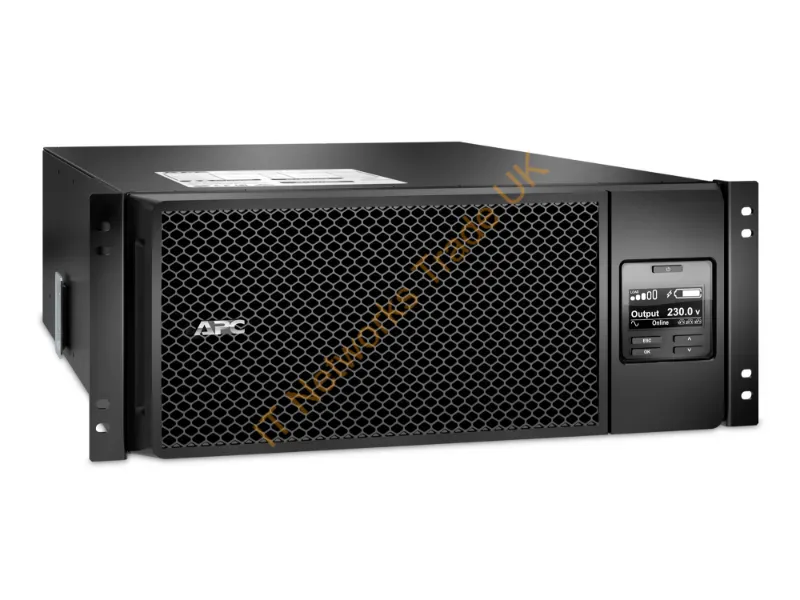 SRT6KRMXLI - APC Smart-UPS On-Line Double-conversion (Online) 6000VA 10AC outlet(s) Rackmount Black uninterruptible power supply (UPS)