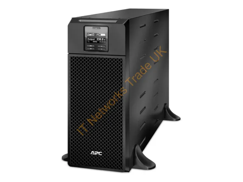 SRT6KXLI - APC Smart-UPS On-Line Double-conversion (Online) 6000VA 10AC outlet(s) Rackmount/Tower Black uninterruptible power supply (UPS)