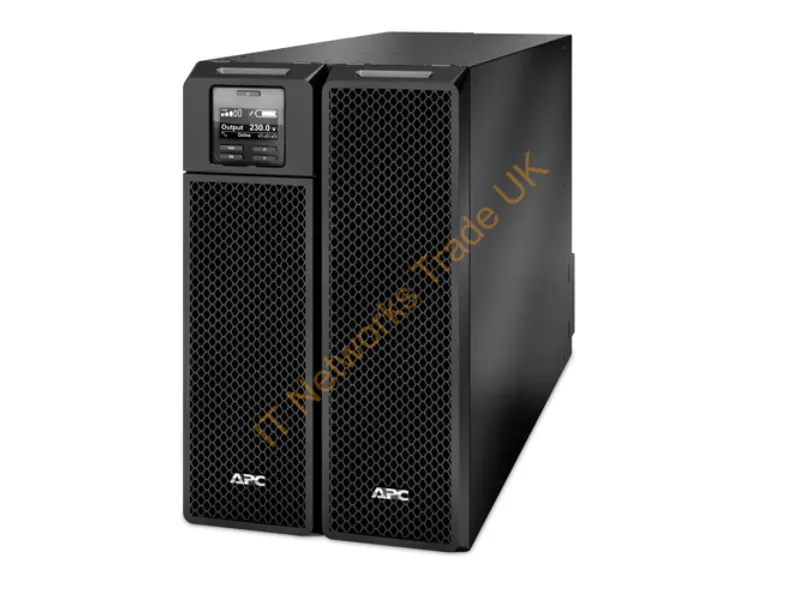 SRT8KXLI - APC Smart-UPS On-Line Double-conversion (Online) 8000VA 10AC outlet(s) Rackmount/Tower Black uninterruptible power supply (UPS)