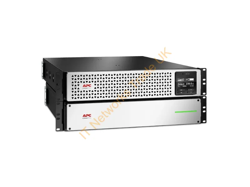 SRTL1500RM4UXLI - APC Smart-UPS On-Line, 1500VA, Lithium-ion, Rackmount 4U, 230V, 8x C13 IEC outlets, SmartSlot, Extended long runtime, Rail kit included