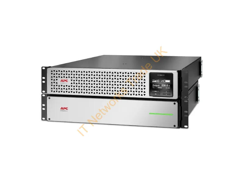 SRTL2200RM4UXLI - APC Smart-UPS On-Line, 2200VA, Lithium-ion, Rackmount 4U, 230V, 6x C13+2x C19 IEC outlets, SmartSlot, Extended long runtime, Rail kit included