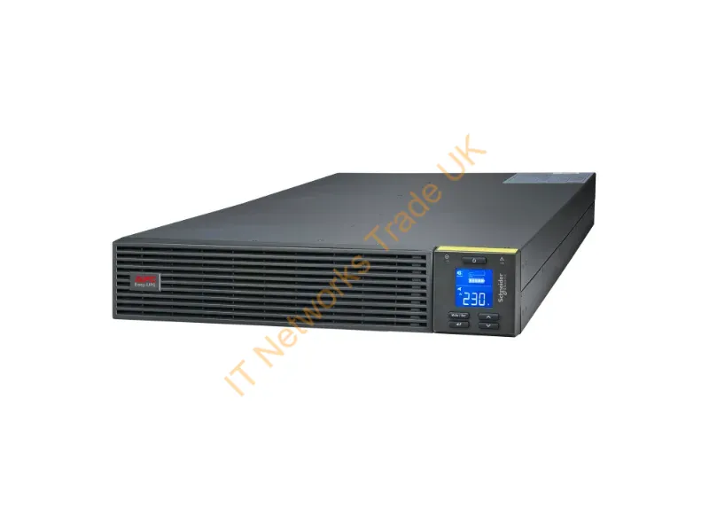 SRVPM6KRIL - APC Easy UPS On-Line, 6kVA/6kW, Rackmount 2U, 230V, 1x Hard wire 3-wire(1P+N+E) outlet, Intelligent Slot, Extended runtime, No battery, W/O rail kit