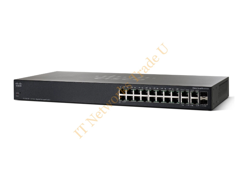 Cisco Small Business 300 Series (SRW2016-K9-NA) 18 Ports Managed Network Switch