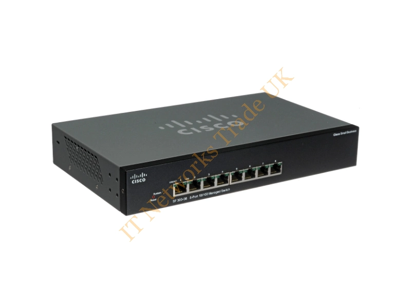 SRW208-K9-G5 Cisco SRW208G 8-Port 10/100Mbps Ethernet Managed Network Switch