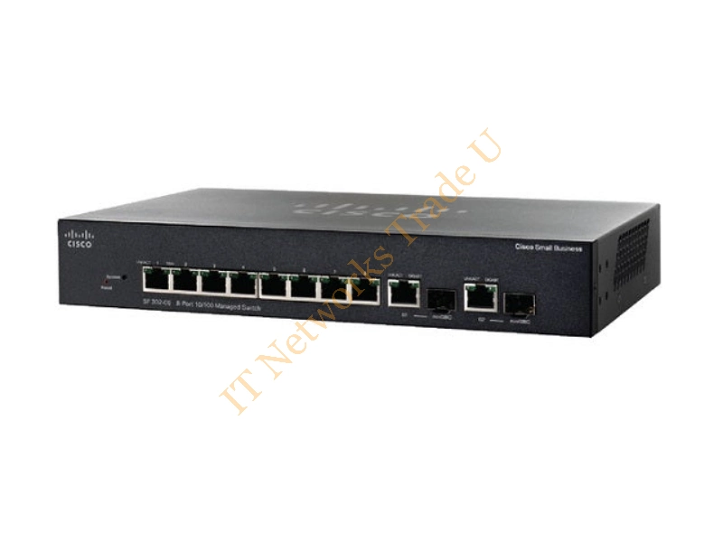Cisco Small Business 300 Series (SRW208-K9-NA) 8 Ports Managed Network Switch