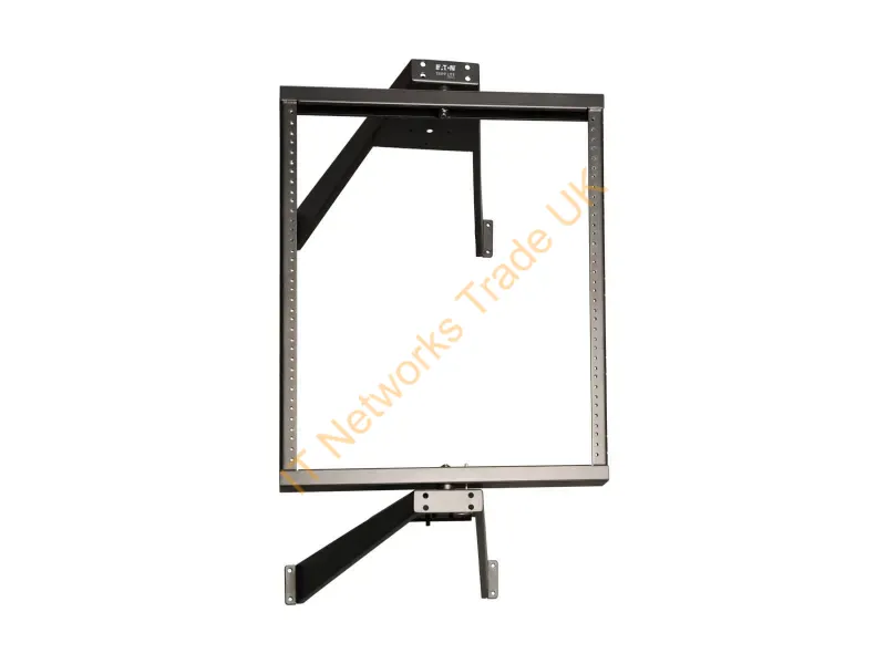 Tripp Lite 12U Wall-Mount Open Frame Rack, 2-Post, Pivoting, Flat-Pack, Low-Profile Switch-Depth Accessory