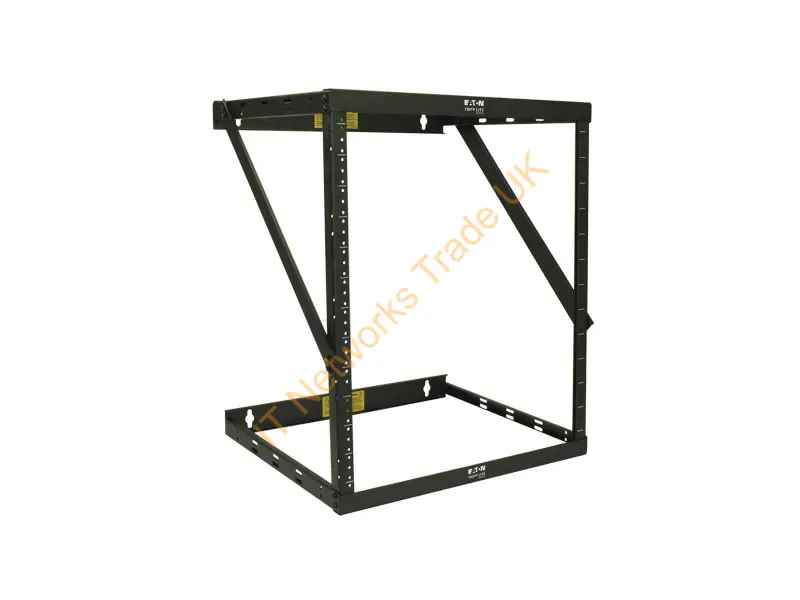 Tripp Lite SmartRack 8U/12U/22U Expandable Flat-Pack Low-Profile Switch-Depth Wall-Mount 2-Post Open Frame Rack Accessory