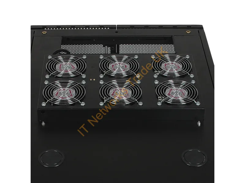 Tripp Lite SmartRack Roof-Mounted Fan Panel 6 208/240V high-performance fans; 420 CFM; C14 inlet Accessory