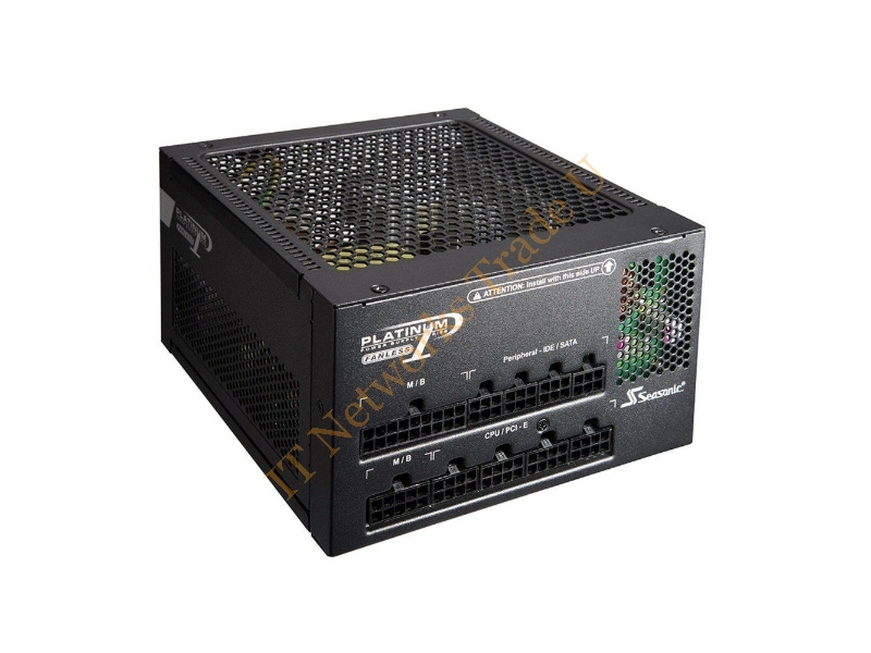 SS-400FL2 Seasonic Active PFC F3 400-Watts 80-Plus Platinum Fanless ATX 12V / EPS 12V Power Supply