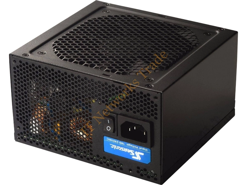 SS-520FL2 Seasonic Active PFC F3 520-Watts 80-Plus Platinum ATX 12V/EPS 12V Fanless Power Supply