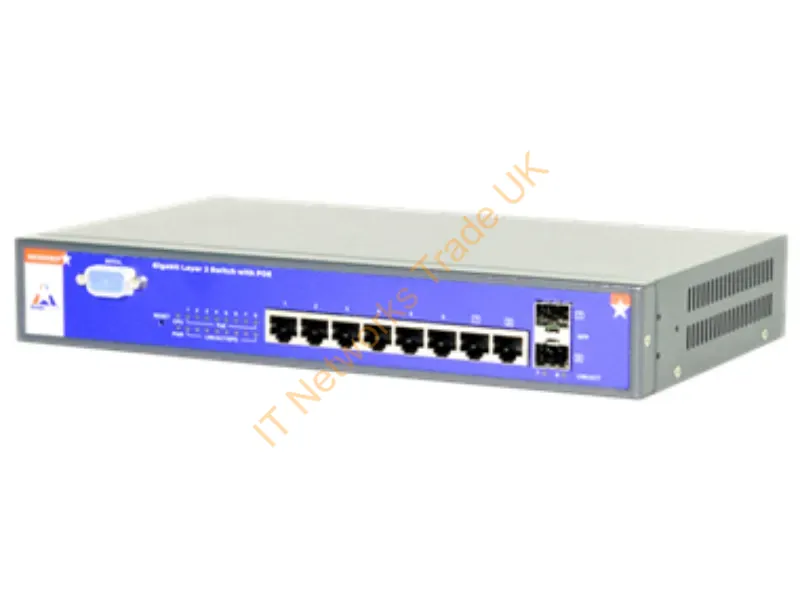 SS2GD8IP - Amer Networks Ss2Gd8Ip Managed L2 Power Over Ethernet (Poe) Gray