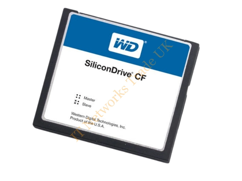 SSD-C08GI-4525 Western Digital SiliconDrive II 8GB ATA/IDE Compact Flash Memory Card