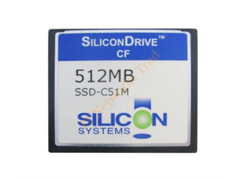 SSD-C51M-3576 Western Digital Silicon 512MB ATA/IDE CompactFlash Type I Solid State Drive SSD Storage