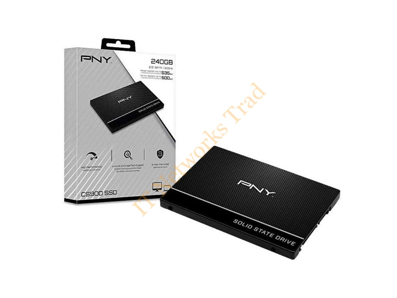 SSD7EP7011-240-RB PNY EP7011 240GB Triple-Level Cell (TLC) SATA 6Gb/s Read Intensive 2.5-inch Solid State Drive SSD Storage