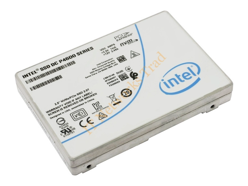 SSDPE2KE064T701 Intel DC P4600 Series 6.4TB Triple-Level Cell U.2 PCI-Express 3.1 x4 NVMe Solid State Drive SSD Storage