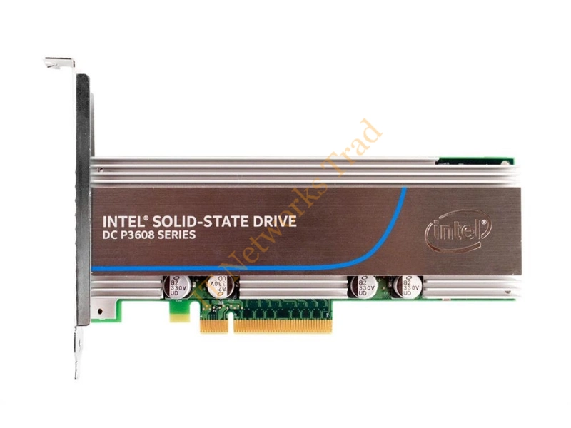 SSDPECME040T4 Intel DC P3608 Series 4TB Multi-Level Cell (MLC) PCI Express 3.0 x8 NVMe High Endurance HH-HL Add-in Card Solid State Drive SSD Storage