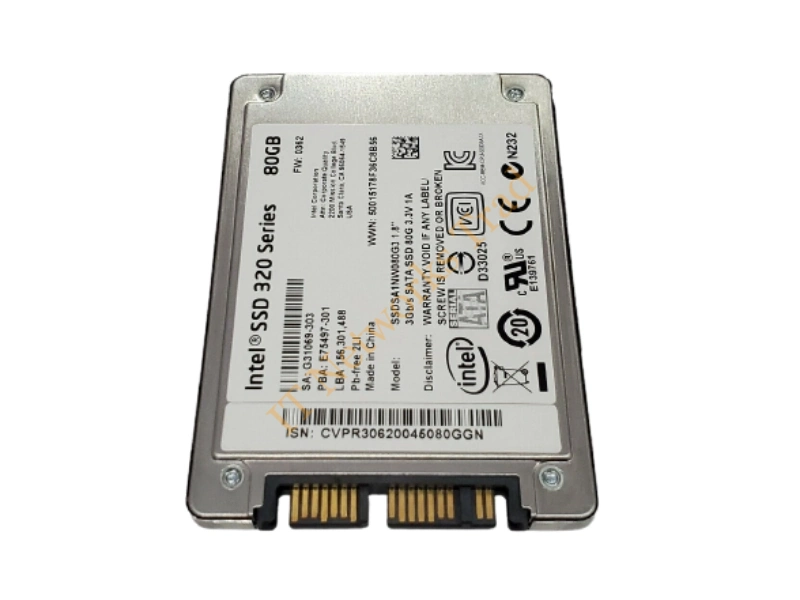 Intel 320 Series 80GB Multi-Level Cell (MLC) SATA 3Gb/s 1.8-inch Solid State Drive SSD Storage