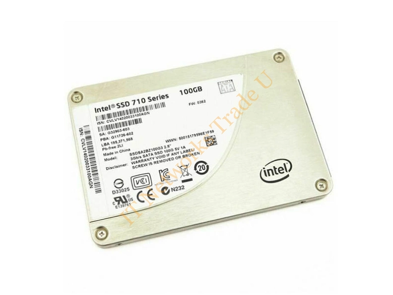 Intel 710 Series 100GB Multi-Level Cell (MLC) SATA 3Gb/s High Endurance 2.5-inch Solid State Drive SSD Storage