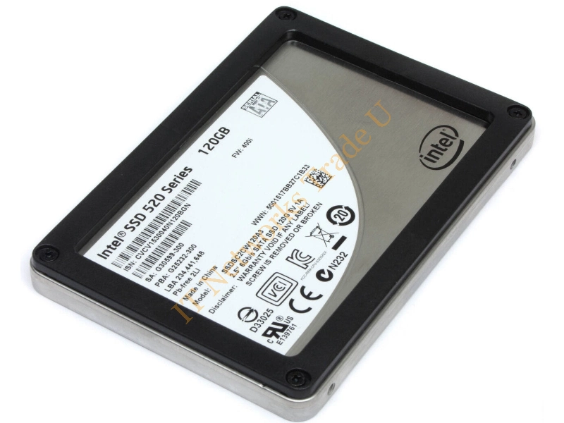Intel 520 Series 120GB Multi-Level Cell (MLC) SATA 6Gb/s 2.5-inch Solid State Drive SSD Storage