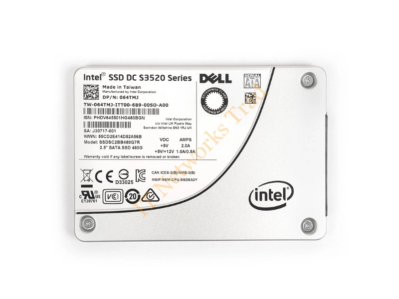 Intel DC S3610 Series 800GB SATA 6GB/s 2.5-inch MLC Solid State Drive SSD Storage