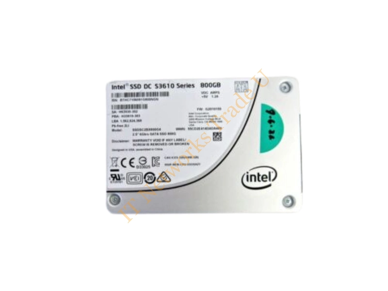 Intel DC S3610 Series 800GB SATA 6GB/s 2.5-inch MLC Solid State Drive SSD Storage