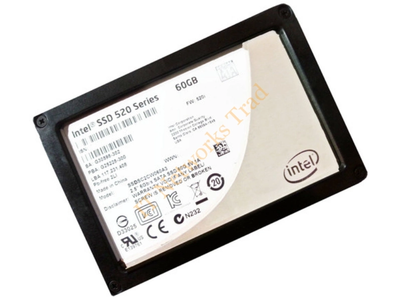 Intel 520 Series 60GB SATA 6Gbps 2.5-inch MLC NAND Flash Solid State Drive SSD Storage