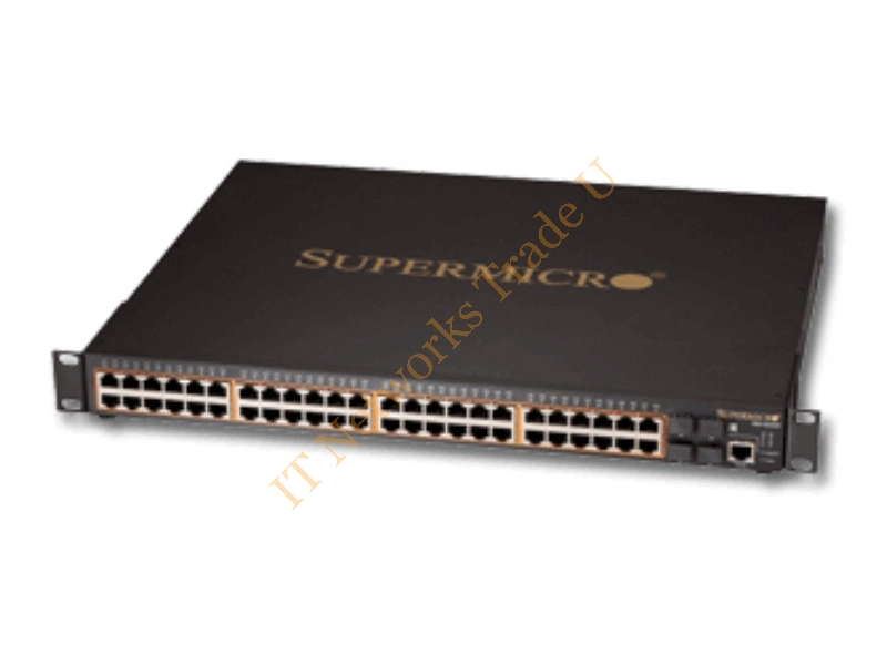 SSE-G2252P - Supermicro SSE-G2252P Managed network switch L2 Power over Ethernet (PoE) 1U Black network switch