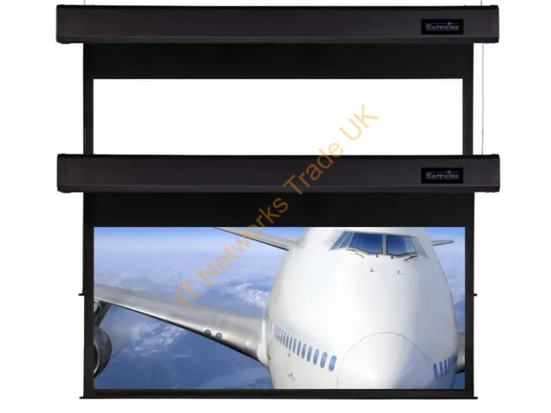 SSM300RADWSF - Sapphire AV SSM300RADWSF projection screen 3.45 m (136") 16:9