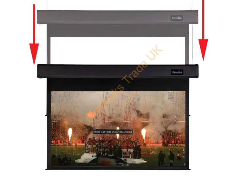 SSM300RADWSF10 - Sapphire AV SSM300RADWSF10 projection screen 3.58 m (141") 16:10