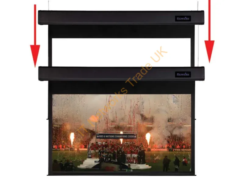 SSM400RADV - Sapphire AV SSM400RADV projection screen 5.08 m (200") 4:3