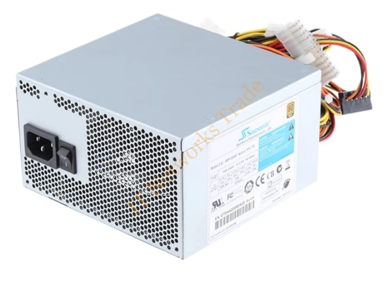 SSP-350ST Seasonic 350-Watts 80-Plus Bronze ATX 12V v2.3 Power Supply with Active PFC