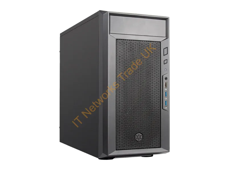 SST-FA311-B - Strategic Sourcing Silverstone Technology Fara 311 Compact Micro-Atx Chassis, Black