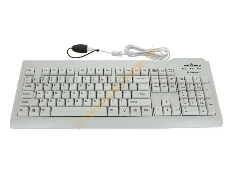SSWKSV207GL - Seal Shield Sswksv207Gl Keyboard Universal Usb Qwerty English White