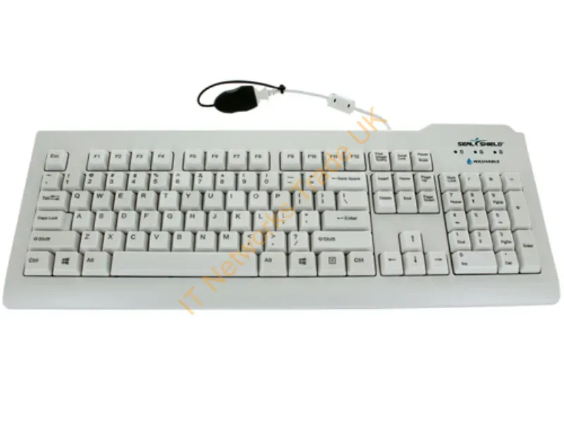SSWKSV208RU - Seal Shield Sswksv208Ru Keyboard Universal Usb Qwerty Russian White