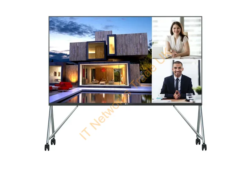 ST-1300F - Lg St-1300F Signage Display Digital Signage Flat Panel 130" 500 Cd/M Full Hd Black Webos