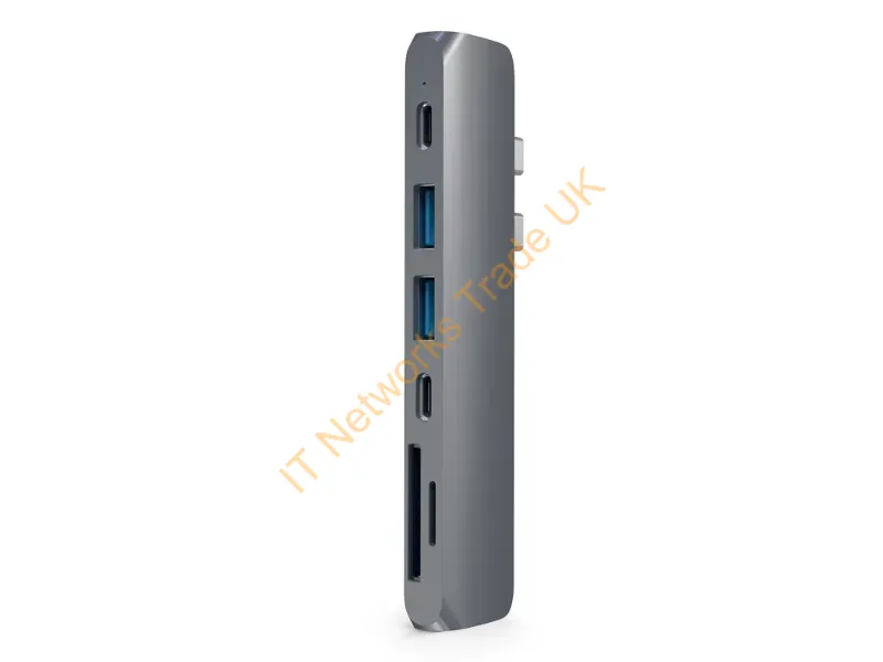 ST-CMBPM - Satechi ST-CMBPM laptop dock/port replicator USB 3.2 Gen 1 (3.1 Gen 1) Type-C Grey