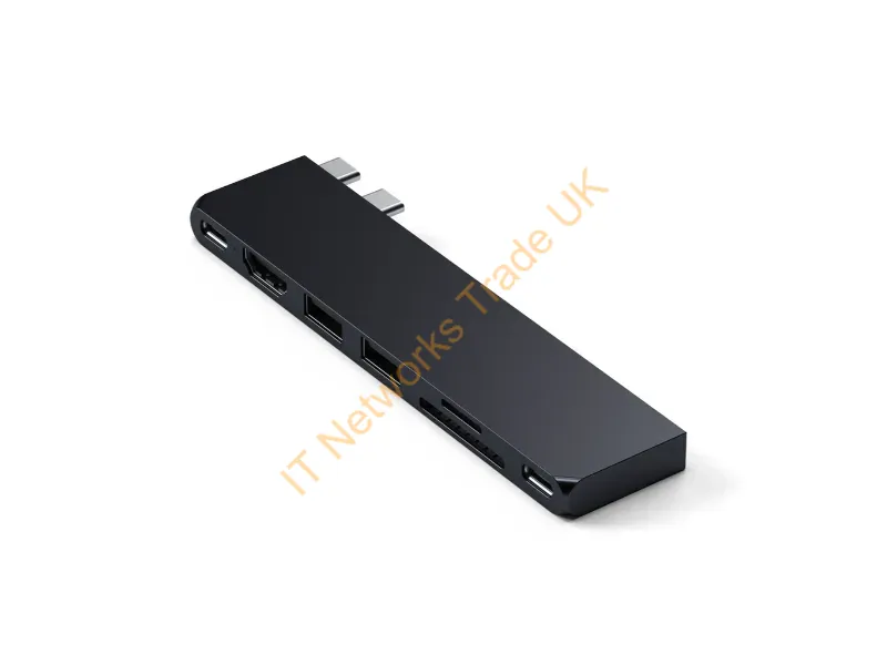ST-HUCPHSD - Satechi ST-HUCPHSD laptop dock/port replicator Docking USB 3.2 Gen 2 (3.1 Gen 2) Type-C Black