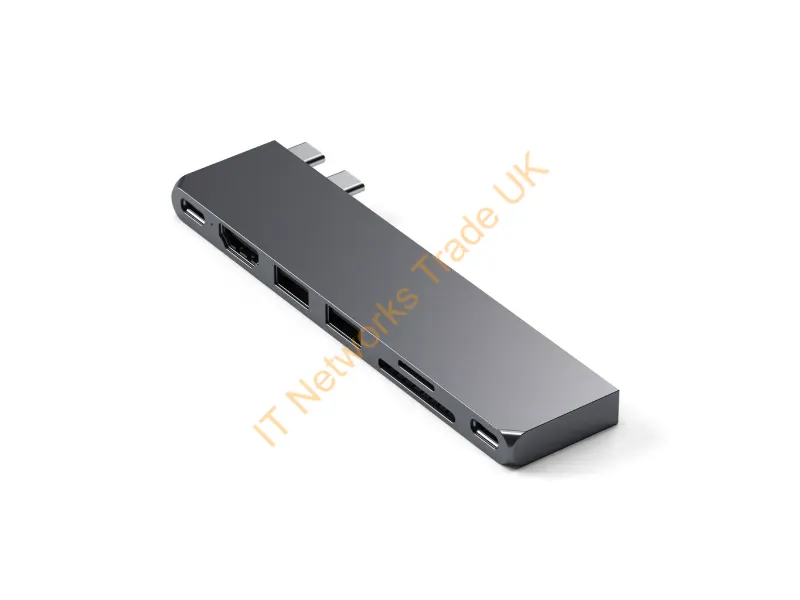 ST-HUCPHSM - Satechi ST-HUCPHSM laptop dock/port replicator Docking USB 3.2 Gen 2 (3.1 Gen 2) Type-C Grey