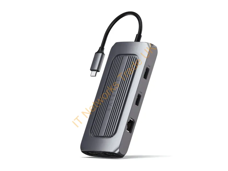 ST-UCMXAM - Satechi ST-UCMXAM laptop dock/port replicator USB 3.2 Gen 1 (3.1 Gen 1) Type-C Grey