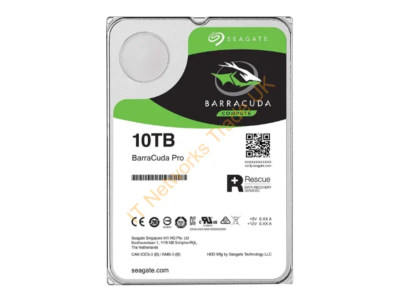 ST10000DM001 - Seagate Barracuda Pro Internal Hard Drive 10 Tb 7200 Rpm 256 Mb 3.5" Serial Ata Iii